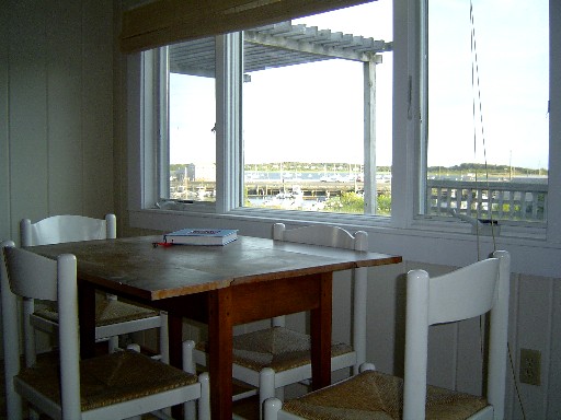 View Towards Harbor From Dining Area