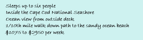 National Seashore Ocean Bungalow